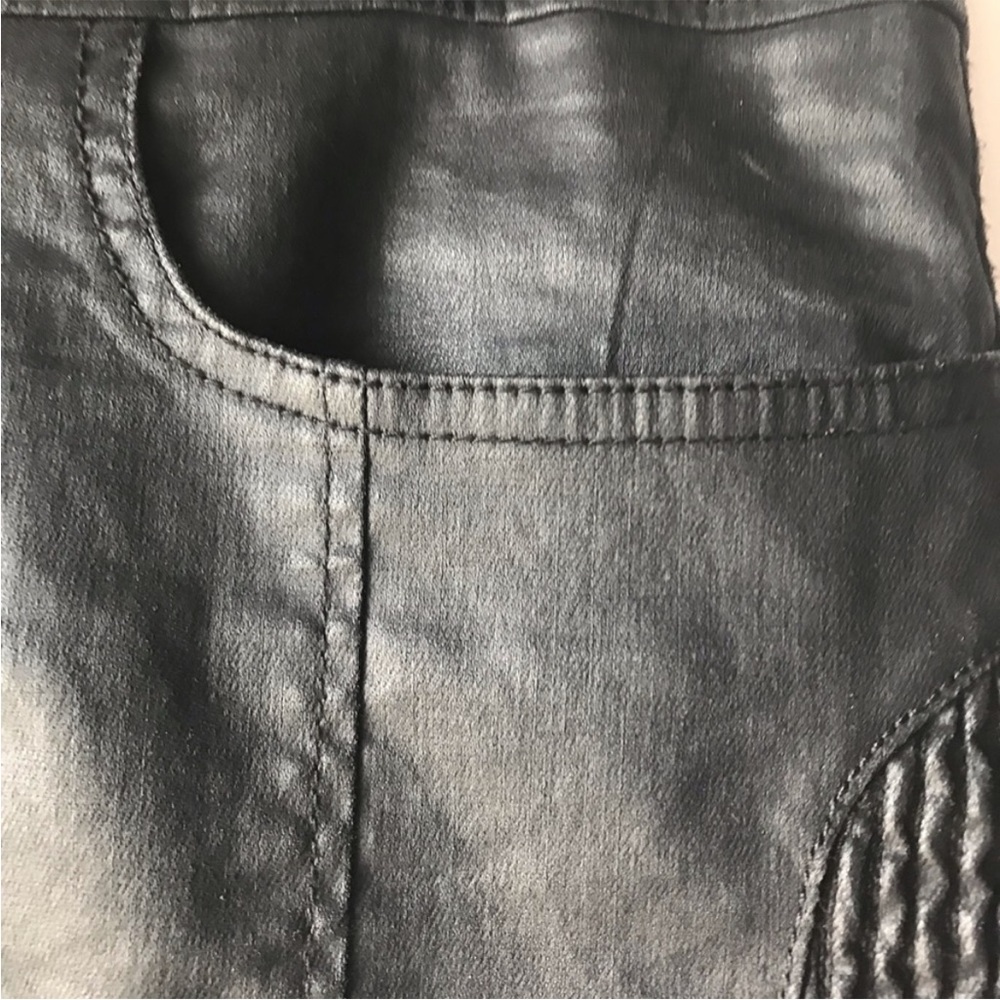 All Saints | Black Perette Biker Mini Skirt, 10 - Picture 2 of 8